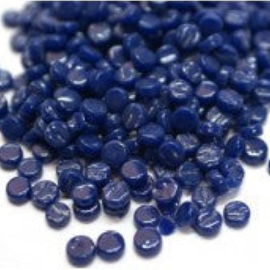 471-g Indigo Blue Mini Rounds, MiniRoundGloss tile - Kismet Mosaic - mosaic supplies