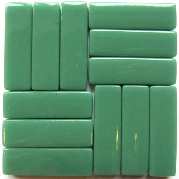 515-g - Teal Green rectangle - Gloss