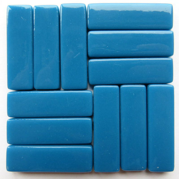 568-g - Deep Turquoise rectangle - Glossy