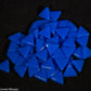 769-g - Cobalt Blue Triangle, TriangleGloss tile - Kismet Mosaic - mosaic supplies