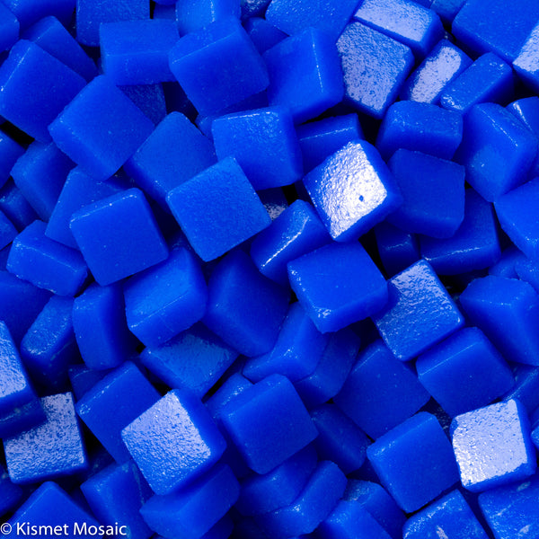 69-m Cobalt Blue, 8mm - Blues & Purples tile - Kismet Mosaic - mosaic supplies