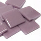 853-g Lavender Gloss 25mm - recycled glass tile - Kismet Mosaic - mosaic supplies