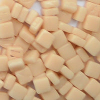 102-g Light Peach, 8mm - Oranges, Reds & Pinks tile - Kismet Mosaic - mosaic supplies