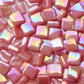 106-i Watermelon, 8mm - Oranges, Reds & Pinks tile - Kismet Mosaic - mosaic supplies