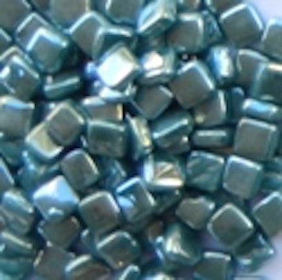 16-i Dark Teal, 8mm - Greens & Teals tile - Kismet Mosaic - mosaic supplies