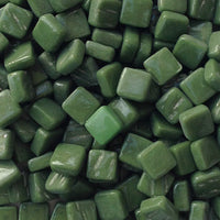 37-g Palmetto Green, 8mm - Greens & Teals tile - Kismet Mosaic - mosaic supplies