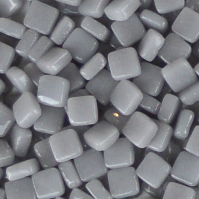 45-g - Graphite, 8mm - White, Gray & Black tile - Kismet Mosaic - mosaic supplies