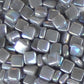 47-i - Dark Grey, 8mm - White, Gray & Black tile - Kismet Mosaic - mosaic supplies