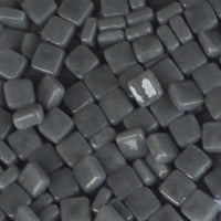 48-g - Charcoal, 8mm - White, Gray & Black tile - Kismet Mosaic - mosaic supplies