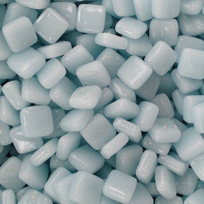 60-g Iceberg Blue, 8mm - Blues & Purples tile - Kismet Mosaic - mosaic supplies