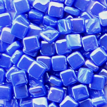 69-i Cobalt Blue, 8mm - Blues & Purples tile - Kismet Mosaic - mosaic supplies