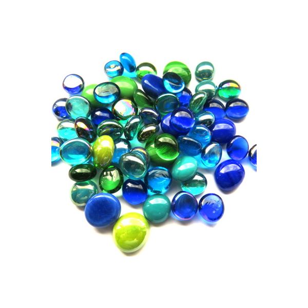 Blue/Green Gem Mix