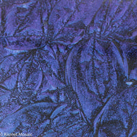 Blue/Violet VanGogh Sparkle - 2", VanGogh tile - Kismet Mosaic - mosaic supplies
