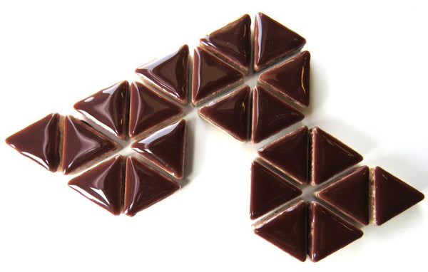 ctr-Brown Ceramic Triangles
