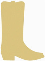 Cowboy Boot - 10", MDFShape tile - Kismet Mosaic - mosaic supplies