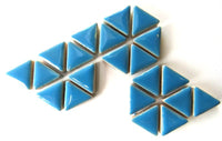 ctr-Cyan Ceramic Triangles
