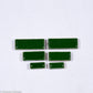 c-Forest Green Rectangles, CeramicRectangles tile - Kismet Mosaic - mosaic supplies
