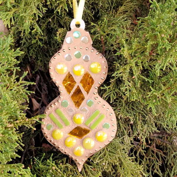 Ornament Kit Design #3--Green/Gold