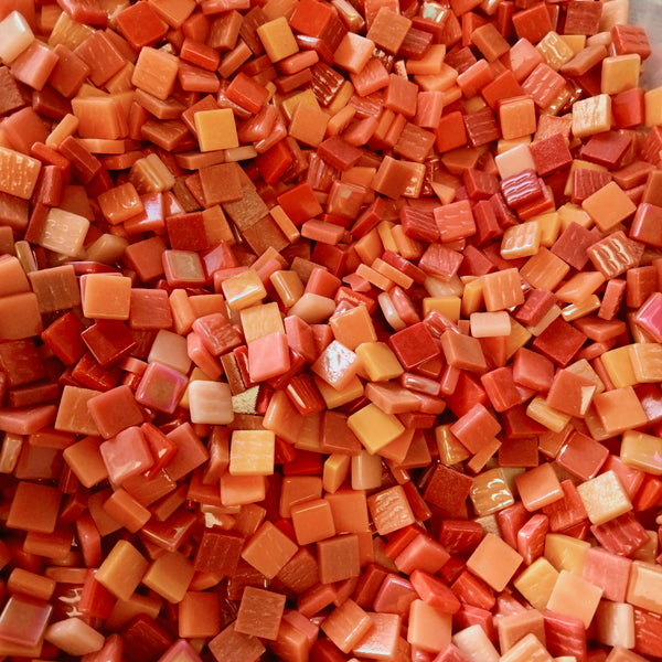 12mm Mix - Reds/Oranges
