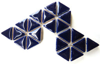 ctr-Indigo Ceramic Triangles