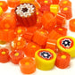 Orange Millefiori Mix