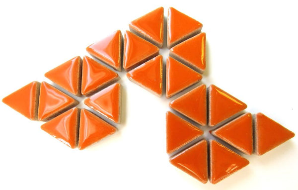 ctr-Orange Ceramic Triangles