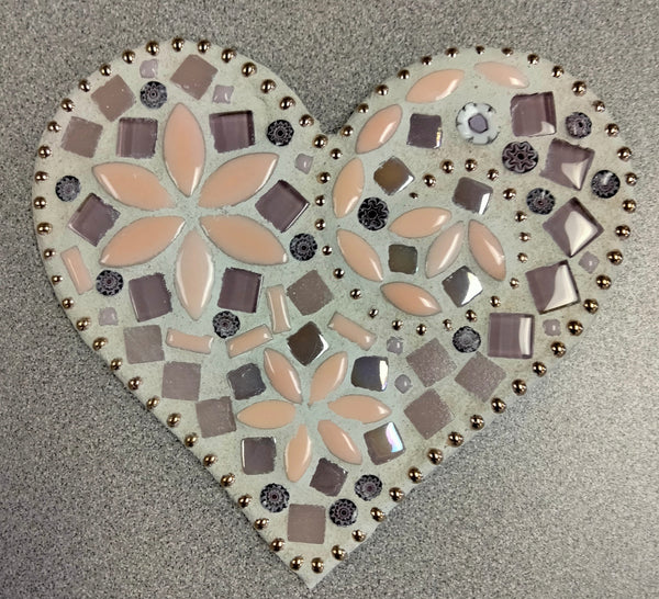 Mosaic Heart Kit--Pink