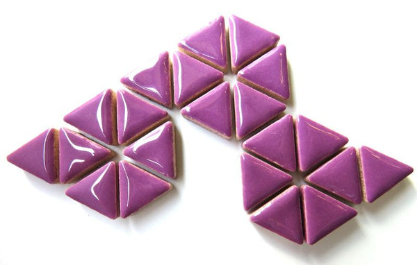ctr-Purple Ceramic Triangles