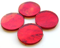 Red Mirror - 25mm Round