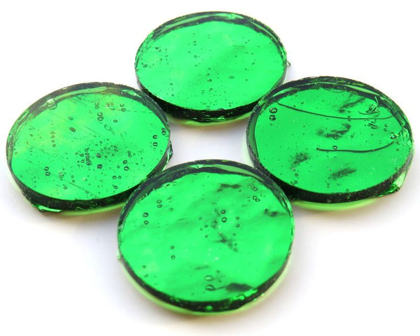 Kelly Green Mirror - 25mm Round