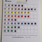 Kismet 12mm - Iridescent, Sampleboard tile - Kismet Mosaic - mosaic supplies