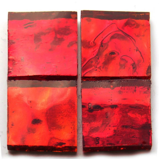 Red Mirror - 20mm Squares