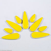 ct-Sunshine Teardrops, CeramicTeardrops tile - Kismet Mosaic - mosaic supplies