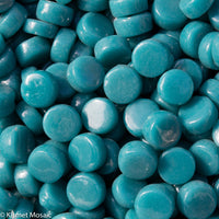 316-g Dark Teal, BelliButtonGloss tile - Kismet Mosaic - mosaic supplies