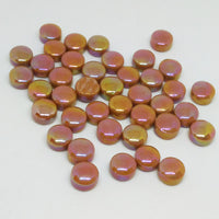 395-i Rum, BelliButtonIrid tile - Kismet Mosaic - mosaic supplies