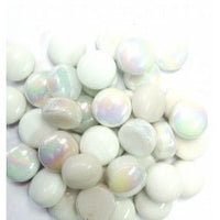 bbMix1 Blanca Whites, BelliButton Assorted tile - Kismet Mosaic - mosaic supplies