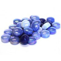 bbMix7 Royal Blues, BelliButton Assorted tile - Kismet Mosaic - mosaic supplies