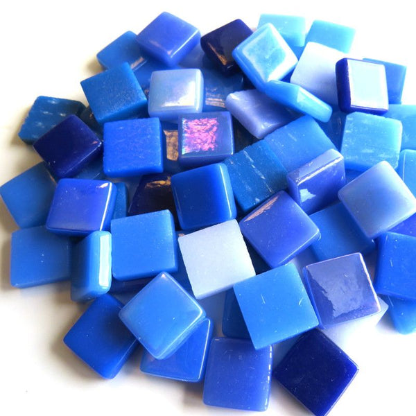 12mm Mix- Dark Blues -
