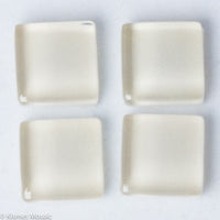 k120 - Ivory, Krystal 10mm tile - Kismet Mosaic - mosaic supplies