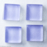 k174 - Pastel Purple, Krystal 10mm tile - Kismet Mosaic - mosaic supplies