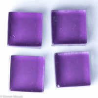 k185 - Purple, Krystal 10mm tile - Kismet Mosaic - mosaic supplies