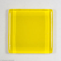 k213 - Yellow, Krystal 20mm tile - Kismet Mosaic - mosaic supplies