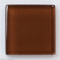 k223 - Pecan, Krystal 20mm tile - Kismet Mosaic - mosaic supplies