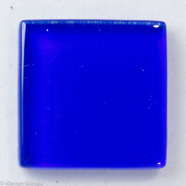 k260 - Cobalt, Krystal 20mm tile - Kismet Mosaic - mosaic supplies