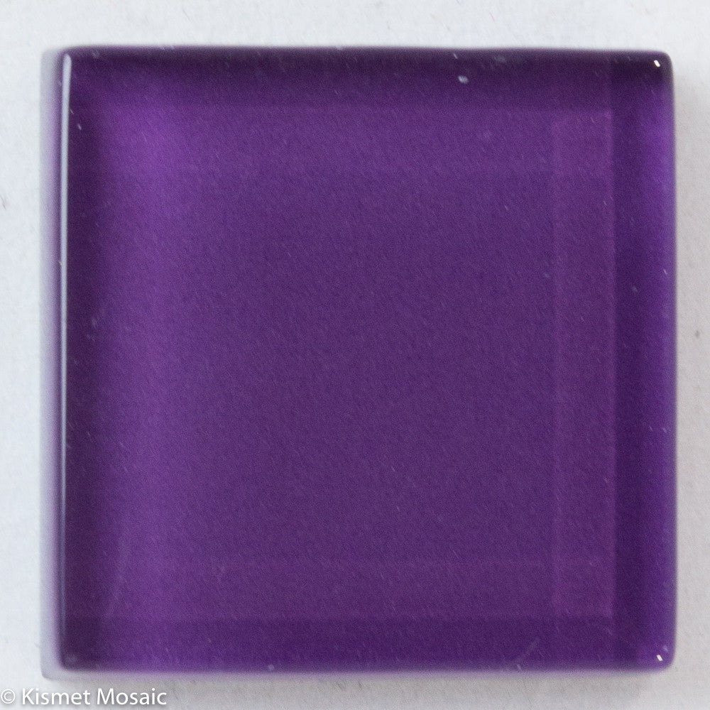k285 - Purple, Krystal 20mm tile - Kismet Mosaic - mosaic supplies