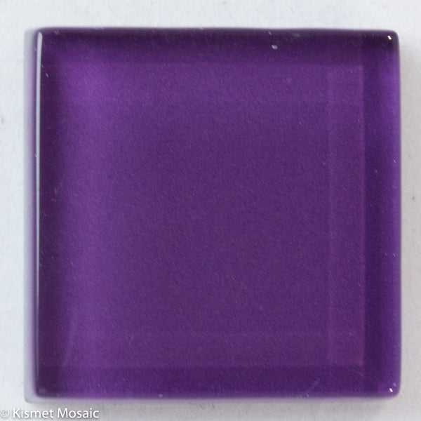 k285 - Purple, Krystal 20mm tile - Kismet Mosaic - mosaic supplies