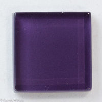 k286 - Plum, Krystal 20mm tile - Kismet Mosaic - mosaic supplies