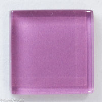 k295 - Mauve, Krystal 20mm tile - Kismet Mosaic - mosaic supplies