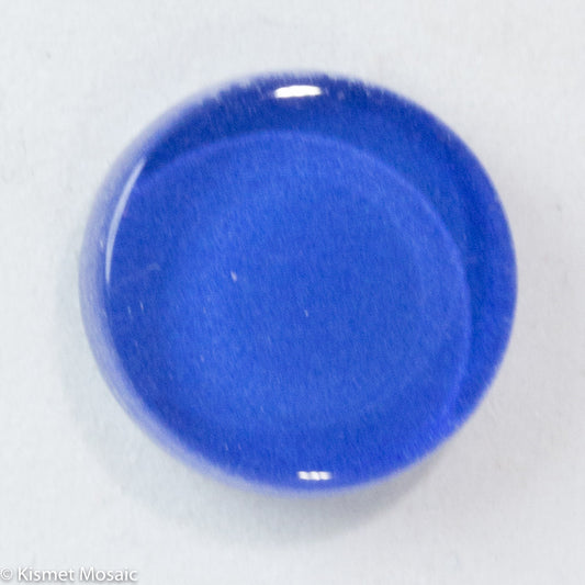 k470 - Periwinkle, Krystal 15mm Round tile - Kismet Mosaic - mosaic supplies