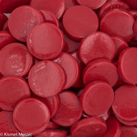 2109-g - Venetian Red - Gloss, PennyRoundGloss tile - Kismet Mosaic - mosaic supplies